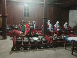 Hari Jadi Pacitan Ke 277, Bocah Binaan Krido Utomo Grunggung Pacitan Gelar Tabuh Gamelan