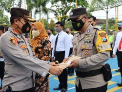 Jalankan WA Patuh dan Bhabinkamtibmas Superman Bripka Latip di Ganjar Penghargaan Kapolres Pacitan