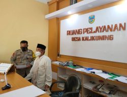 Warga Kalikuning Urus Surat Kehilangan Cukup Hubungi Pak Bhabin Bripka Latip Utomo