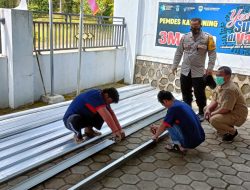 Pantau Pelatihan Rakit Baja Ringan, Bripka Latip Utomo Pacitan: Jaga Kualitas Pasti Sukses