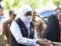 Kunjungi Pacitan Gubernur Jatim Tinjau Daerah Terdampak Bencana