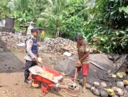 Sempat Berhenti Akibat COVID-19 Kini Telah Bangkit, Bripka Latip Utomo Beri Semangat Katno