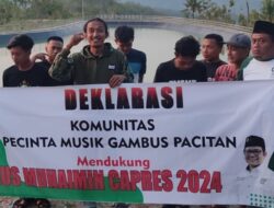 Gus Muhaimin Presiden 2024 Dapat Dukungan dari Komunitas Pecinta Gambus Pacitan