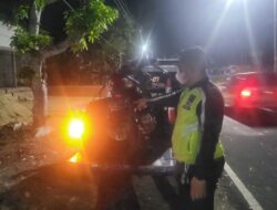 Kecelakaan di Pacitan, Pengendara Vario Meninggal Usai Seruduk Honda Jazz