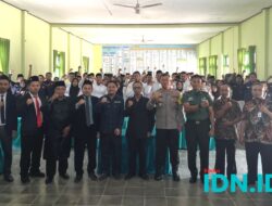 138 Pengawas TPS Tulakan Resmi Dilantik, Kordiv HPS Bawaslu Pacitan Tanamkan SIM P