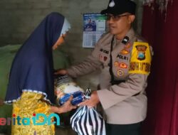 Kebaikan Tanpa Henti, Aipda Latip Terus Berbagi pada Warga Kurang