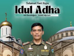 Ucapan Selamat Idul Adha 1446 Hijriah oleh Satpol PP Pacitan