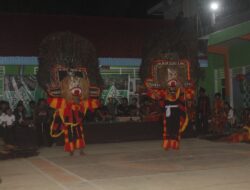 Warga Pacitan Tumpah Ruah Saksikan Pertunjukan Reog di MIM Padi III