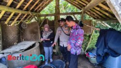 Kolaborasi, Bhabinkamtibmas Polsek Tulakan dan Tim Laksanakan Monev STBM di Dusun Tanjung