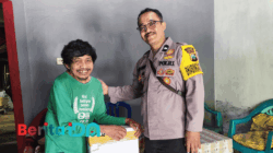 Aipda Latip Utomo Bantu Kebutuhan Pak Ngadenan dan Putrinya