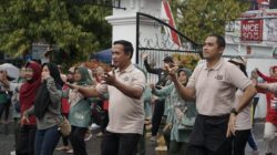 Gerimis Tak Halangi Ribuan Warga Ikuti Jalan Santai Sobat Dewan DPRD Pacitan