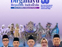 Selamat HUT Ke-80 RI, oleh Dinas Pendidikan Pacitan