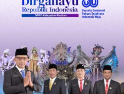 Selamat HUT Ke 80 RI, oleh DPRD Pacitan