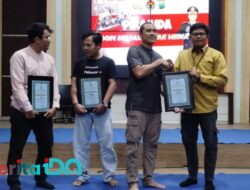 Jurnalis BeritaIDN Sabet Juara III Lomba Narasi Berita Kapolres Pacitan