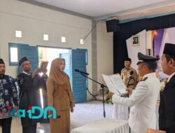 Kasun Kalimojo Resmi Dilantik, Pesan Kades Nglaran Pacitan: Jangan Pecah Belah, Rangkul Semua Warga