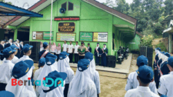 Jadi Inspektur Upacara, Aipda Latip Utomo Sampaikan 6 Pesan Kapolres Pacitan