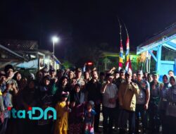 Warga Kalikuning Pacitan Antusias Sambut Tim Dewan Juri Lomba Satkamling
