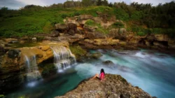 Air Terjun ke Laut, Daya Tarik Unik Pantai Ngandul di Pacitan
