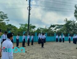 Polisi di Pacitan Tekankan Murid Taat pada Guru dan Kedua Orang Tua di MTS Ma’arif Kalikuning
