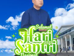 Ucapan Selamat Hari Santri Nasional oleh Sekretaris Daerah Pacitan