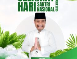 Ucapan Selamat Hari Santri Nasional 2025 oleh Disparbudpora Pacitan
