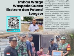 E-Koran Edisi 6 November 2025, Camat Tulakan Imbau  Warga Waspada Cuaca Ekstrim