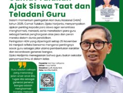 E-Koran Edisi 24 November 2025, Camat Tulakan Ajak Siswa Teladani Guru