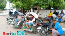 Terminal Sepi, Tukang Becak Pacitan Makin Sulit Cari Nafkah
