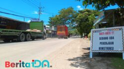 Debu Proyek Sekolah Rakyat Ganggu Aktivitas Warga di Jalur Pacitan–Solo