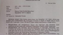 Warga Wajib Tahu! Ini SE Ramadan 1447 H di Pacitan: Mercon, Long Karbit-Hiburan Malam Dibatasi