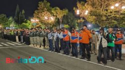 175 Personel Gabungan Disiagakan Tiap Malam Amankan Rontek Pacitan