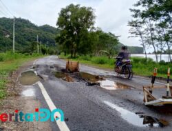 Aspal ke Mako Lanal Pacitan Rusak, PU Bina Marga Jatim Janji Mulai Perbaiki 28 Februari