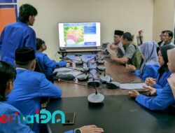 Pertanyakan Kesiapan Hadapi Megathrust, PMII Pacitan Gerudug Kantor BPBD