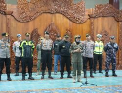 Tim Gabungan Perketat Pengamanan Rontek Gugah Sahur di Pacitan