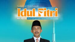 Ucapan Selamat Idul Fitri 1447 Hijriah oleh Kankemenag Pacitan