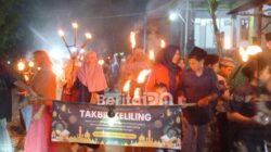 Pawai Obor Berhadiah Semarakkan Malam Takbir Idul Fitri di Pacitan