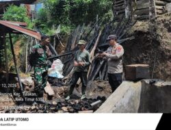 Dapur Rumah Warga Tulakan Ludes Terbakar, Polisi Pacitan Ingatkan Bahaya Tinggalkan Api Menyala