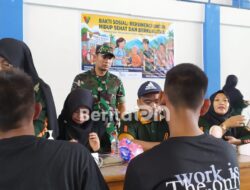 Cek Kesehatan Gratis di GOR Pacitan, Yonif TP 934/SBY Sasar Warga yang Jarang Periksa