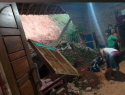 Rumah Warga Ngreco Tegalombo Pacitan Rusak Dihantam Longsor