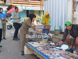 Tim Gabungan Satpol PP Pacitan Sita 1.360 Batang Rokok Ilegal