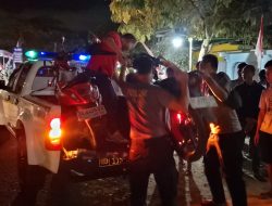 Dua Motor Terlibat Kecelakaan di JLS Pacitan, Tiga Orang Babak-Belur
