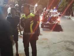 Dua Motor Bertabrakan di Jalan Pancer Door Pacitan, Tiga Orang Luka-Luka
