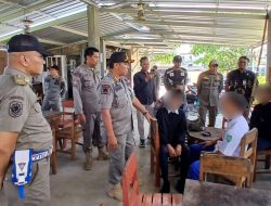 Tim Gabungan Jaring 8 Pelajar Membolos Saat Jam Sekolah di Pacitan