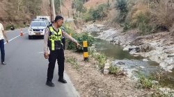 Bersenggolan Saat Menyalip di Jalur Pacitan–Ponorogo, Pelajar Tewas Terpelanting ke Sungai Grindulu